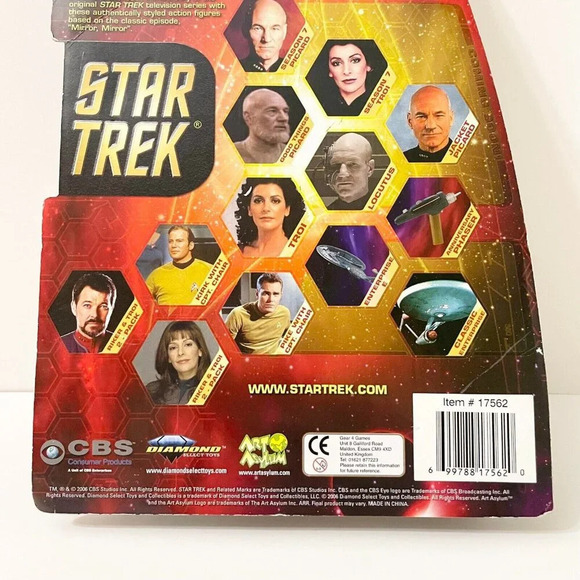 Art Asylum Star Trek Mirror Dr McCoy Action Figure Galactic Empire Gear - Picture 11 of 16